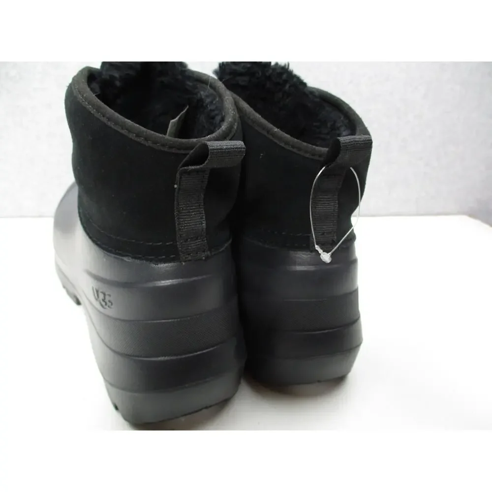 Ugg Tasman X Lace Waterproof Boots Rubber Suede Lined Womens Sz 10
